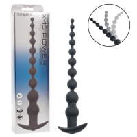 Calexotics Rechargeable X-10 Power Beads - Vibrating Flexible Anal Beads Calexotics Rechargeable X-10 Power Beads - Vibrating Flexible Anal Beads
